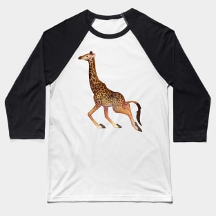 Cozy Masai Giraffe Baseball T-Shirt